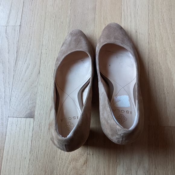 Isola Eleni suede with block heel size 9.5 - Picture 6 of 9